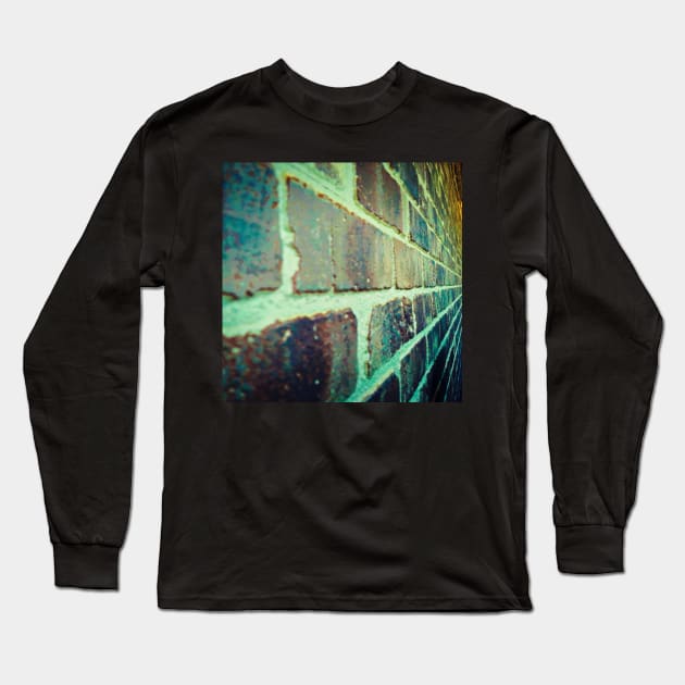 Brick Wall Long Sleeve T-Shirt by kchase